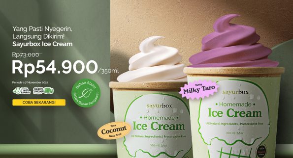 Yaay, Sekarang Ada Es Krim di Sayurkilat!