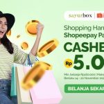 Shopping Pakai ShopeePay Dapat Cashback!