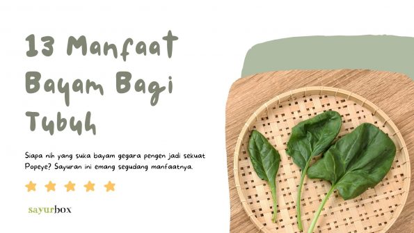 13 Manfaat Bayam Bagi Tubuh, Superfood yang Bantu Cegah Kanker