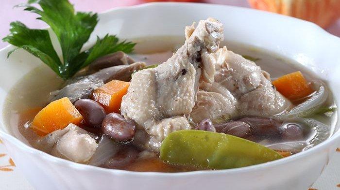 Resep Sup Kacang Merah Aneka Kreasi [Sup Kacang Merah Daging Ayam, Sapi dan Tanpa Daging]