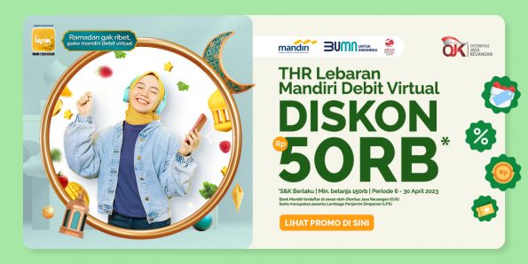 BONUS Baru Dari Virtual Debit Mandiri