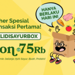 Kejutan! Voucher Spesial untuk Transaksi Pertama Kamu di Sayurbox