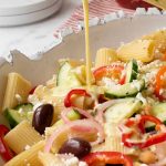 Summer Greek Pasta Salad – Culinary Ginger