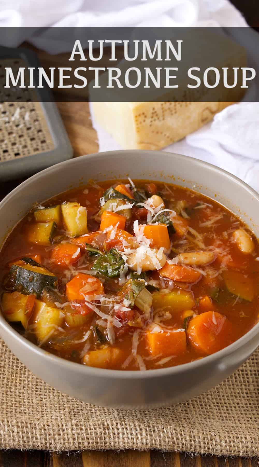 Autumn Minestrone Soup – Culinary Ginger