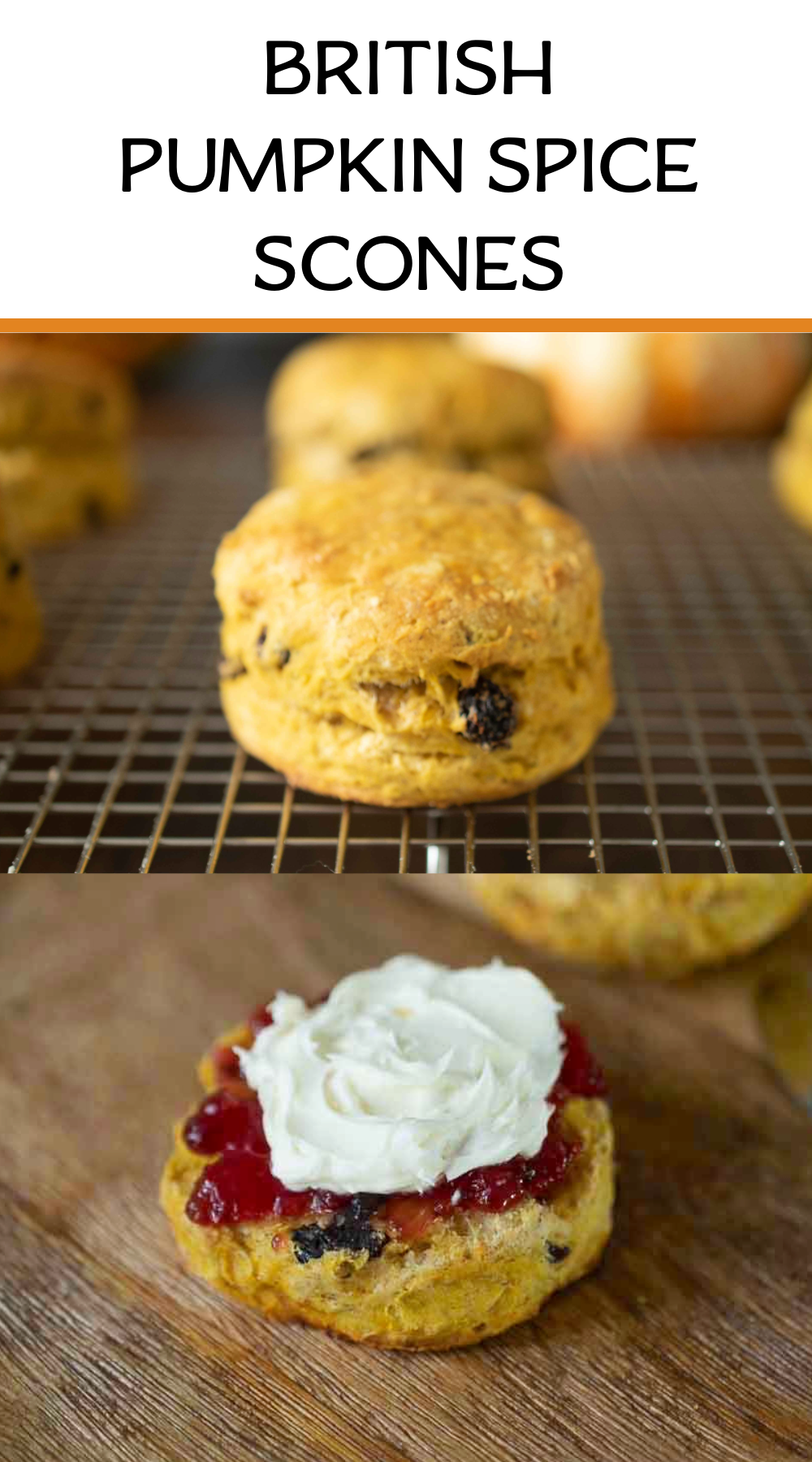 British Pumpkin Spice Scones – Culinary Ginger