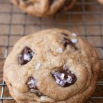 Chocolate Chunk Cookies with Sea Salt