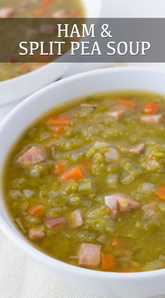 Leftover Ham and Split Pea Soup