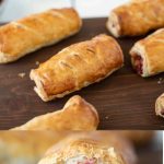Turkey, Stuffing and Cranberry Sausage Rolls