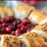 Pull Apart Sausage Roll Wreath