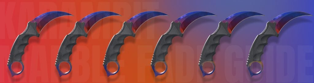Karambit Marble Fade Fire & Ice: Patterns, Prices & Seeds