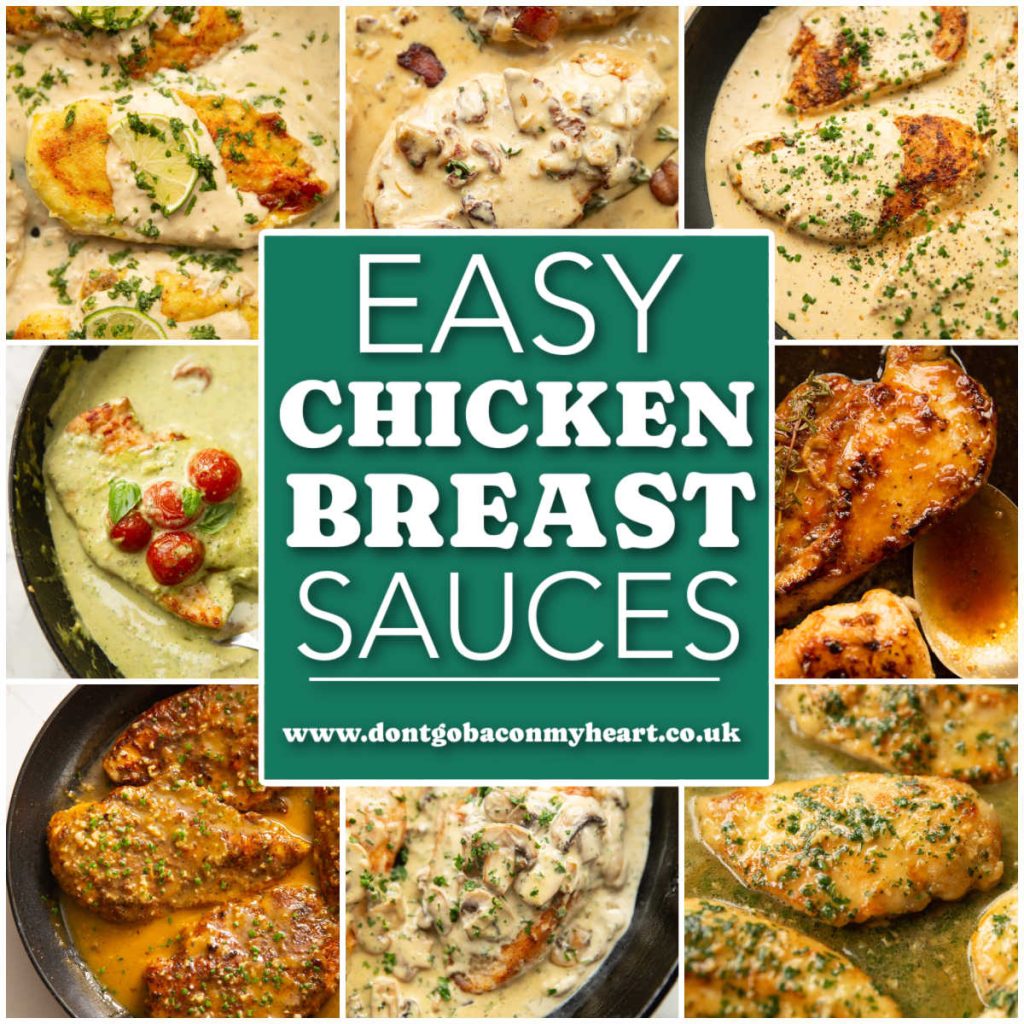 19 Easy Sauces for Chicken Breast (perfect for quick dinners!)