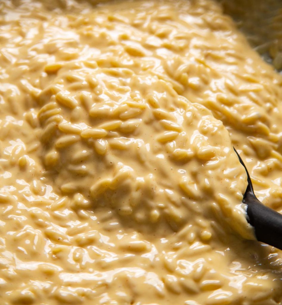 Easy Cheesy Orzo (One Pot)