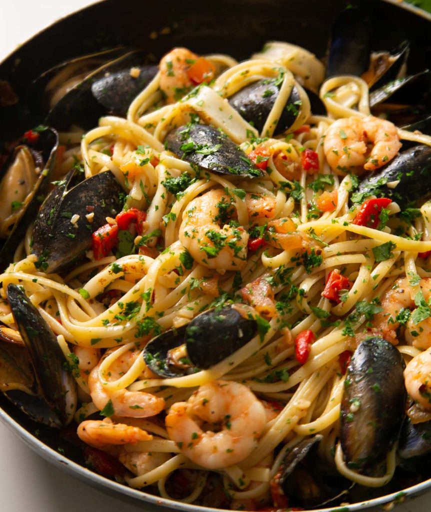 Seafood Pasta | Don’t Go Bacon My Heart